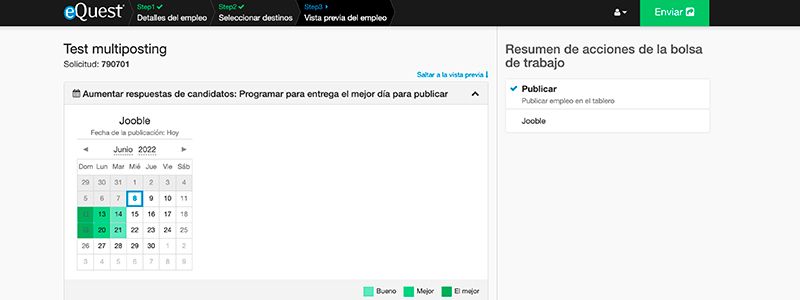 publicación multiposting